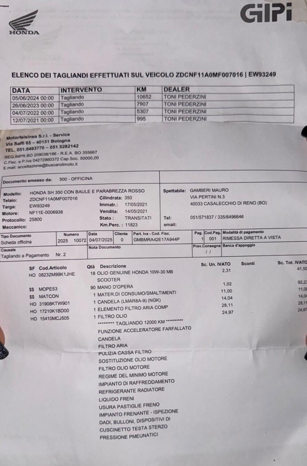 Honda SH 350 (2021 - 24) (7)