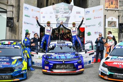 Italiano CIAR Sparco. Ma che bella inaugurazione al Ciocco!