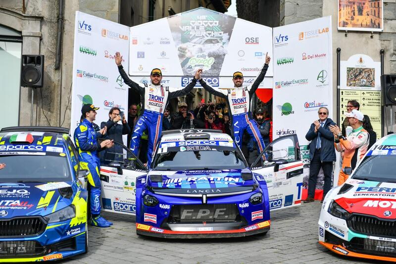 Italiano CIAR Sparco. Ma che bella inaugurazione al Ciocco!