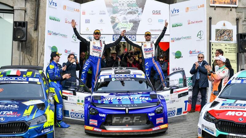 Italiano CIAR Sparco. Ma che bella inaugurazione al Ciocco!