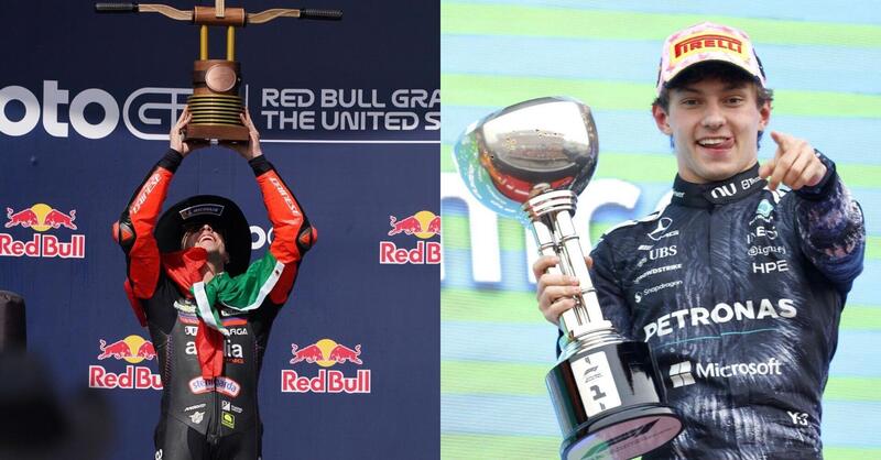 &ldquo;Che domenica bestiale!&rdquo;: per la prima volta in contemporanea l&rsquo;Italia domina F1 e MotoGP, e Sinner dedica Miami ad Antonelli e Bezzecchi