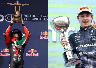 “Che domenica bestiale!”: per la prima volta in contemporanea l’Italia domina F1 e MotoGP, e Sinner dedica Miami ad Antonelli e Bezzecchi