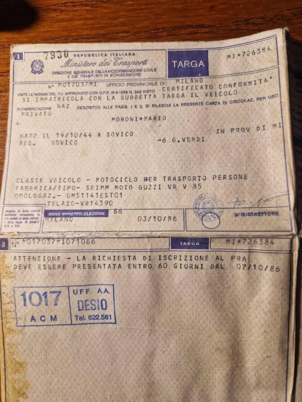 Moto Guzzi 850 T5 Civile (14)