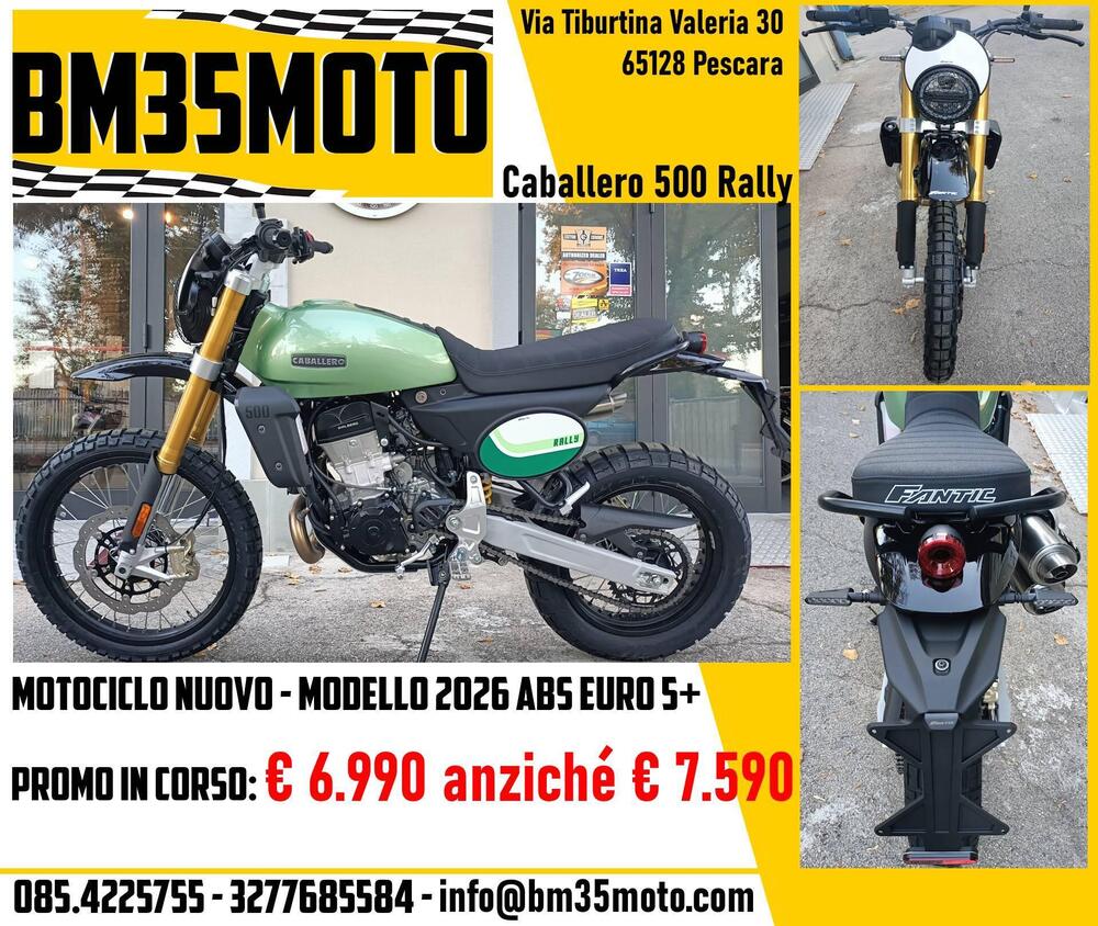 Fantic Motor Caballero 500 Rally (2025 - 26)