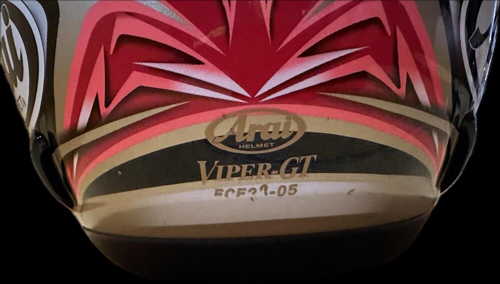 Casco ARAI VIPER taglia M. (2)