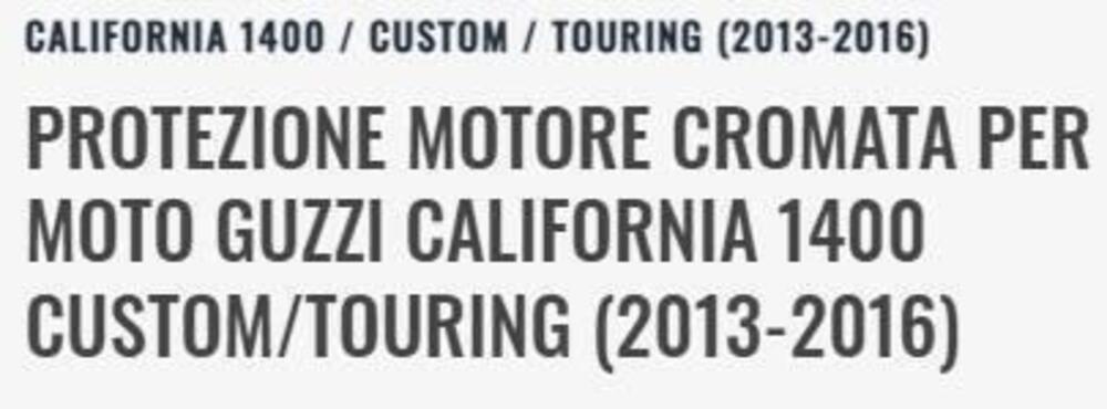 PARAMOTORE CROMATO PER CALIFORNIA 1400 Hepco & Becker GmbH (4)