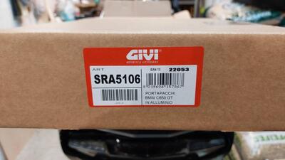 Valigie top case telaietti bmw c650gt Givi