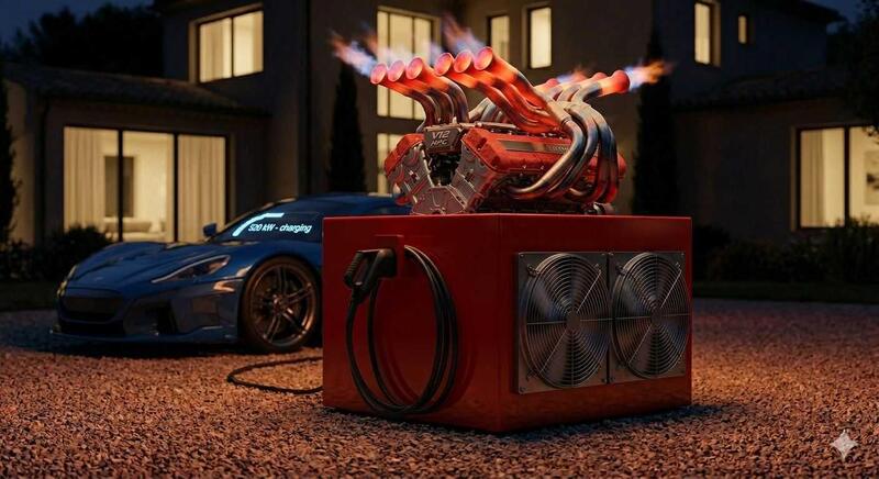 Un V12 come generatore di elettricit&agrave;, perch&egrave; no?