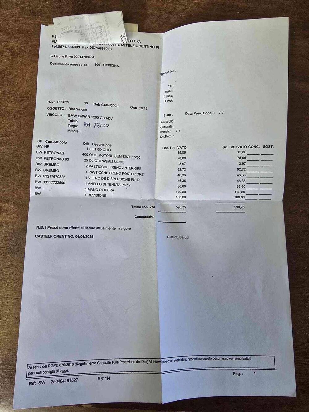 Bmw R 1200 GS Adventure (2006 - 07) (38)