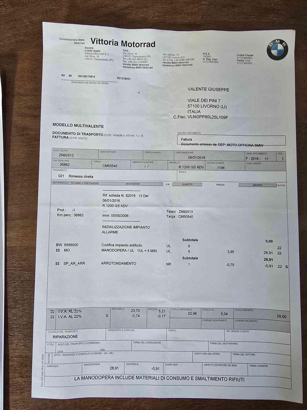 Bmw R 1200 GS Adventure (2006 - 07) (40)