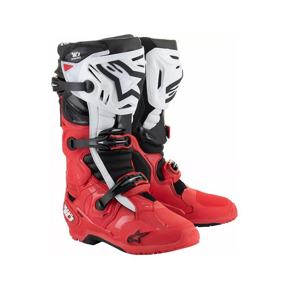 Stivali Cross Alpinestars Tech 10 Enduro Bright Ro