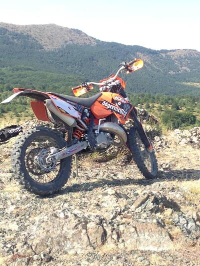 KTM 125 EXC (2007) usata