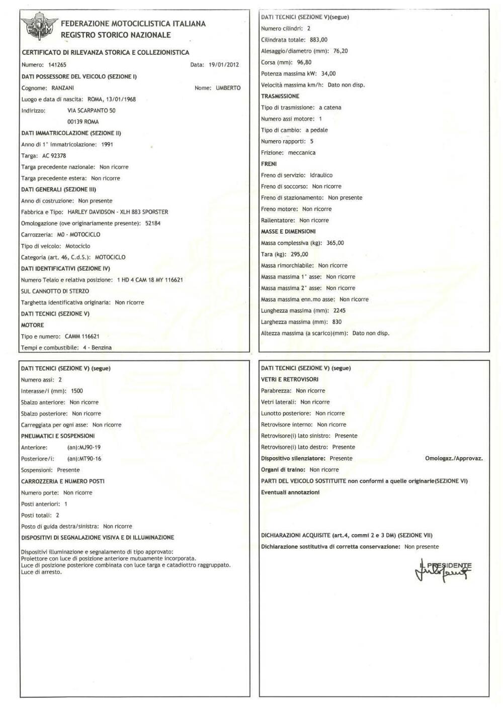 Harley-Davidson XLH 883 SPORSTER (7)
