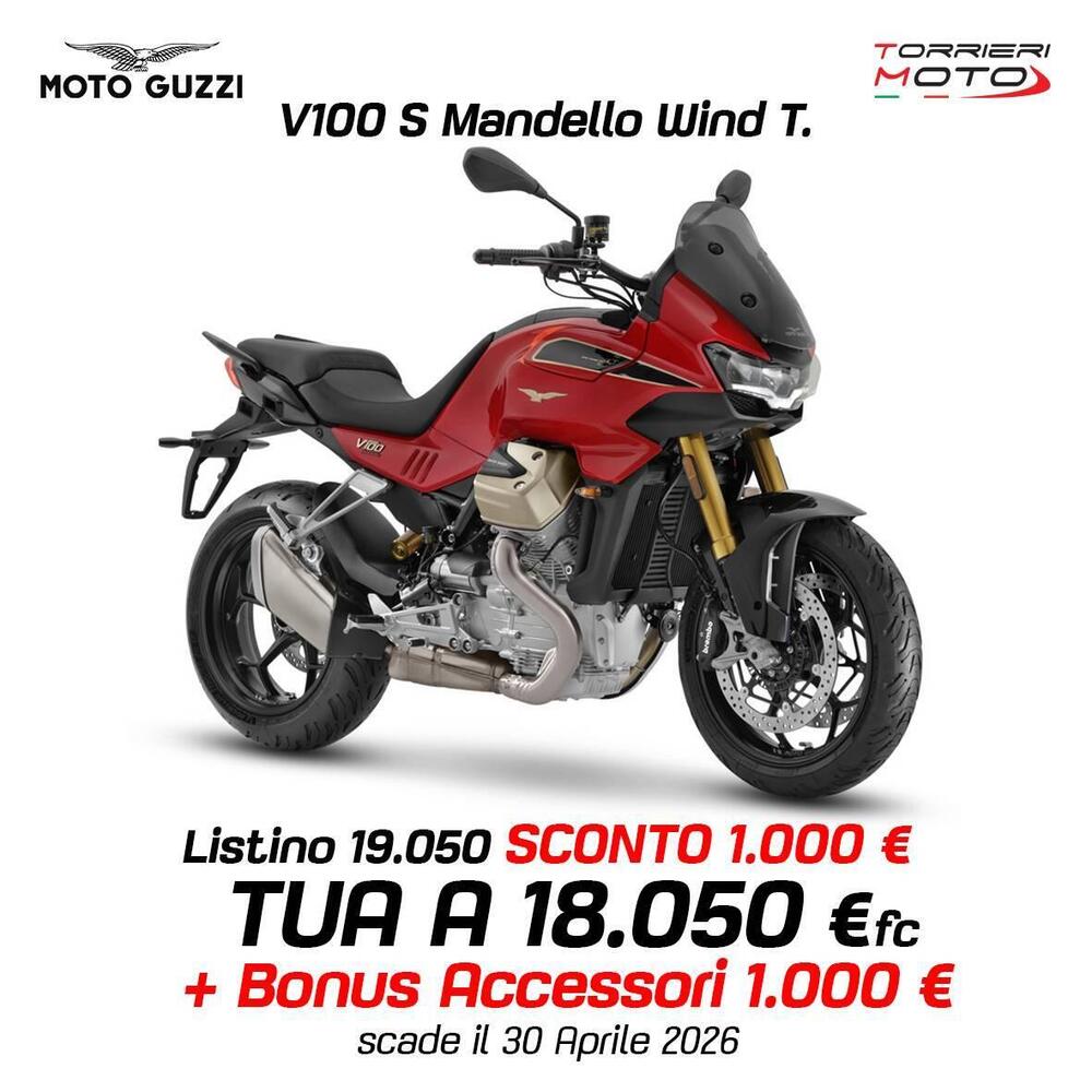 Moto Guzzi V100 Mandello Wind Tunnel (2025 - 26)