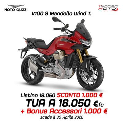 Moto Guzzi V100 Mandello Wind Tunnel (2025 - 26) nuova