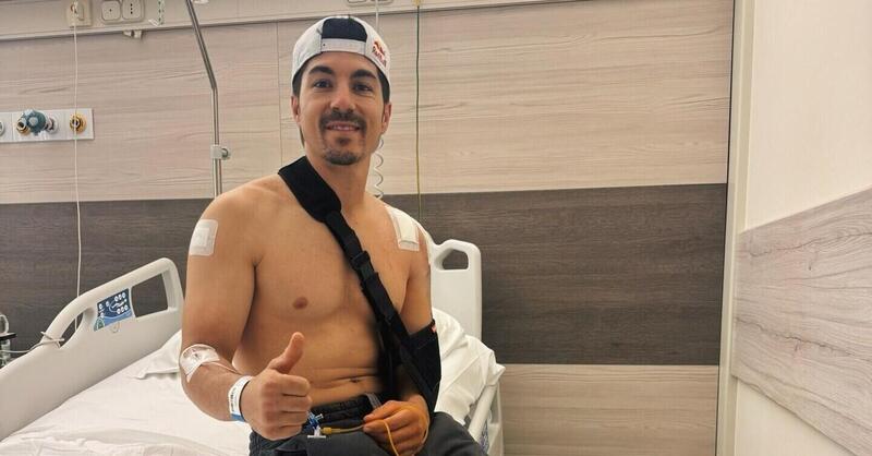 MotoGP 2026. Maverick Vi&ntilde;ales operato alla spalla, vite rimossa: ora inizia il recupero