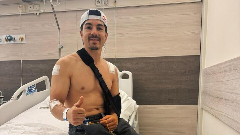 MotoGP 2026. Maverick Vi&ntilde;ales operato alla spalla, vite rimossa: ora inizia il recupero