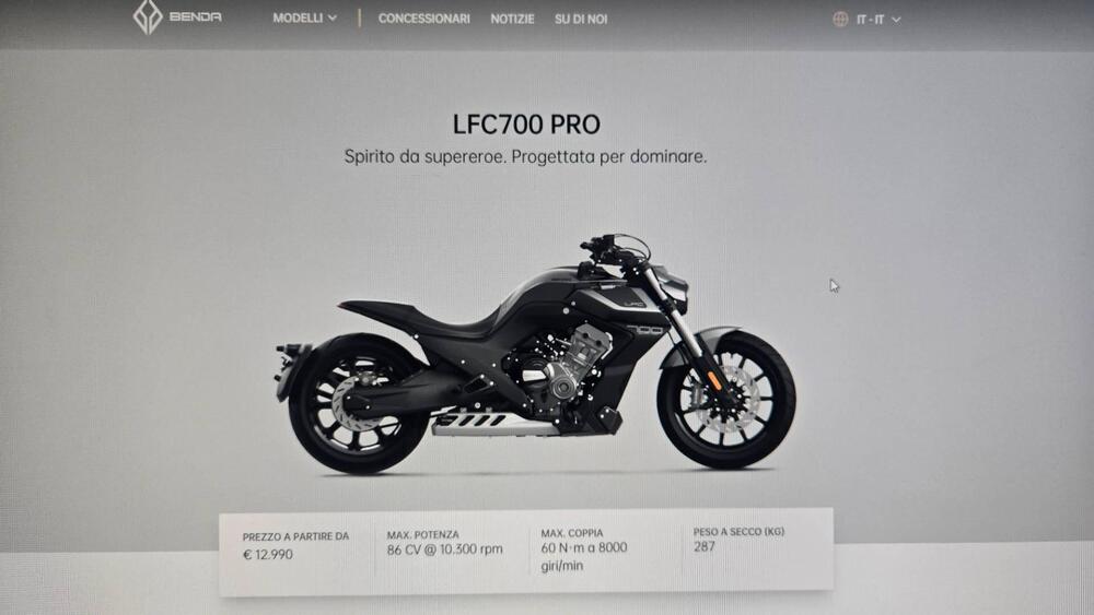 Benda Motorcycles LFC 700 Pro (2026) (2)