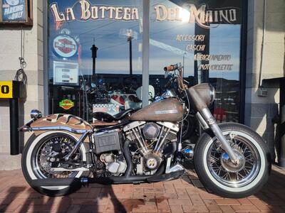 Harley-Davidson Electra glide del 1976 targa italiana del tempo d'epoca