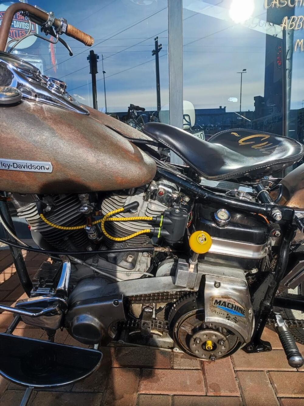 Harley-Davidson Electra glide del 1976 targa italiana del tempo (9)