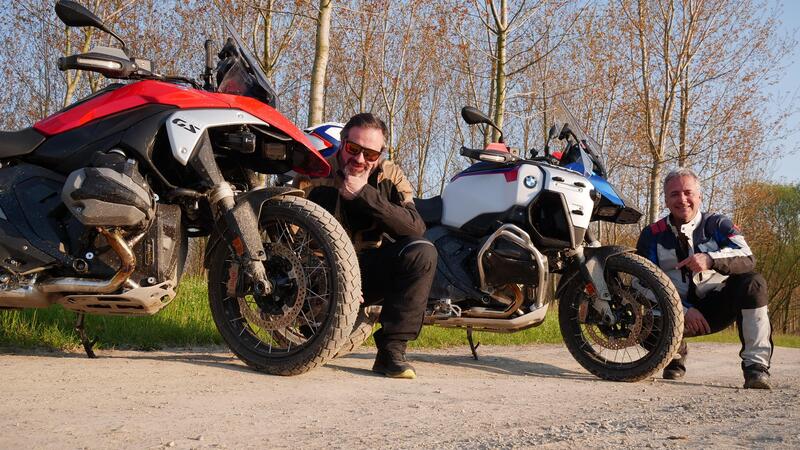 Strada o non... strada? Prendiamo GS e GSA e le gommiamo con le MICHELIN Anakee Adventure 2 [VIDEO]