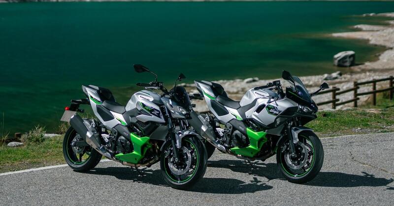 Kawasaki aggiorna le HEV Z7 e Ninja 7 Hybrid