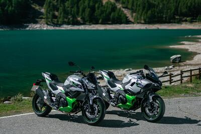 Kawasaki aggiorna le HEV Z7 e Ninja 7 Hybrid