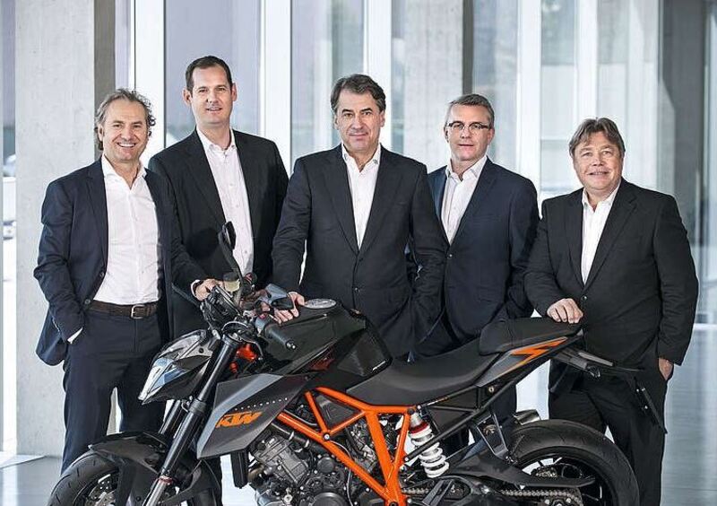 KTM inizia il 2015 con il record delle vendite