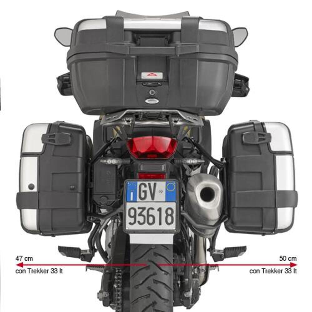 Portavaligie Laterale Givi PLR5127 per BMW F850GS1