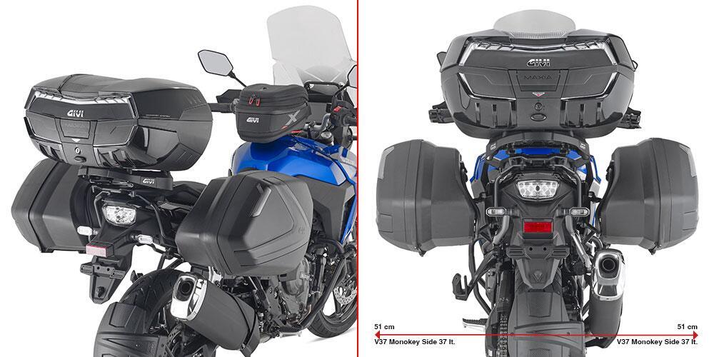 Givi Portavaligie Laterale Suzuki V-Strom 800DE (2