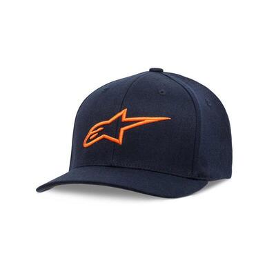 cappellino moto Alpinestars Ageless Curve arancio
