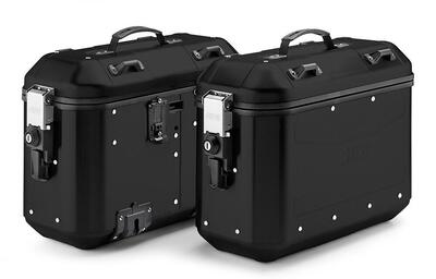 Coppia valigie laterali Givi Trekker Dolomiti allu