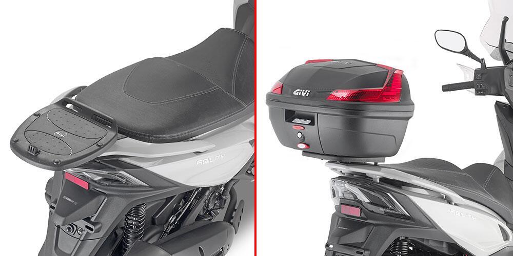 Attacco posteriore SR6114 Givi MONOLOCK per Kymco