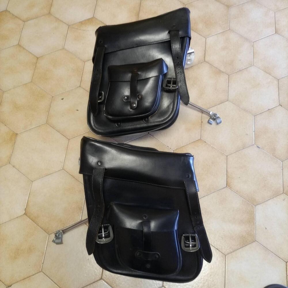 Borse laterali per Kawasaki w650 / w800 (5)