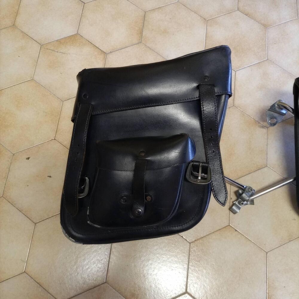 Borse laterali per Kawasaki w650 / w800 (6)