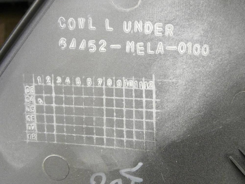 Carena lato sx Honda CBR1000 RR Fireblade (n.316) (9)