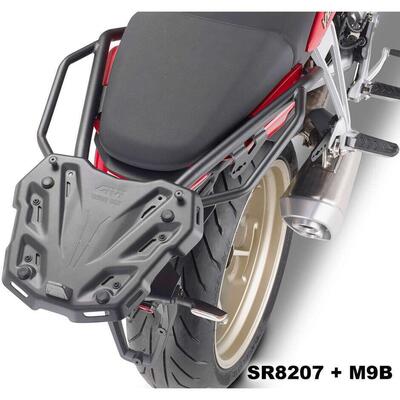 Attacco posteriore Givi SR8207 per GUZZI V100 Mand