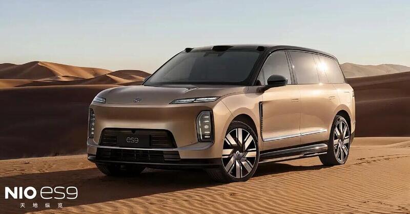 Nio ES9, svelato il nuovo maxi SUV elettrico: arriva (anche qui) lo sterzo steer-by-wire