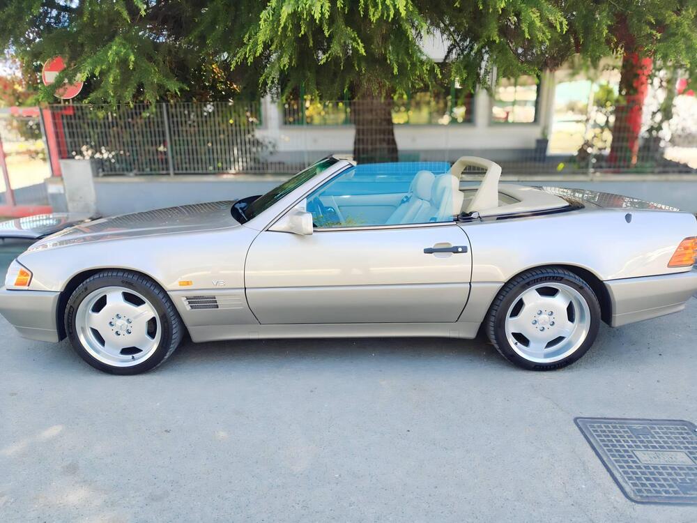 Mercedes-Benz SL 500 d'epoca a Firenze (2)