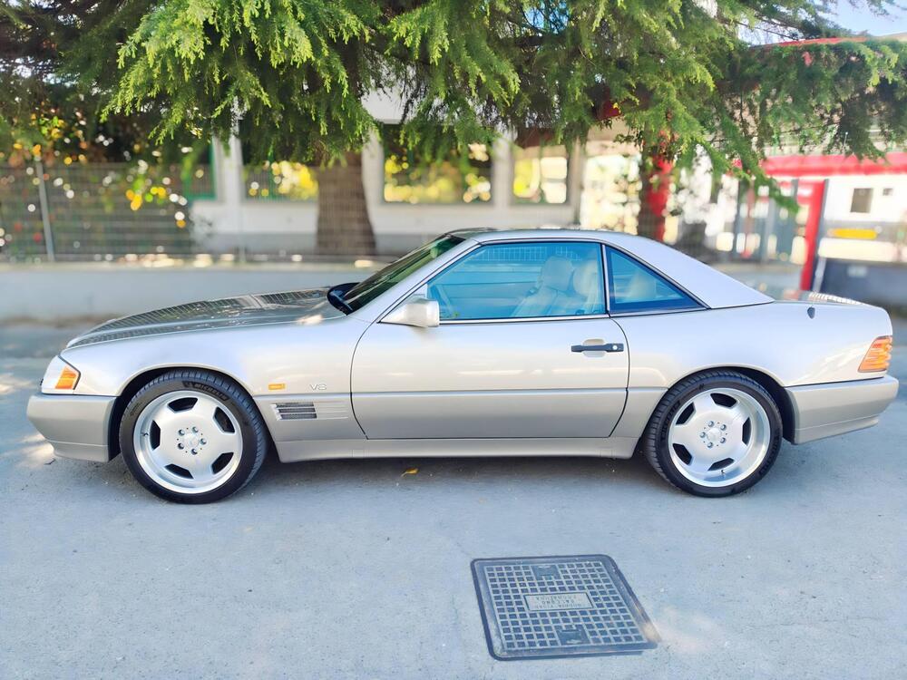 Mercedes-Benz SL 500 d'epoca a Firenze (3)