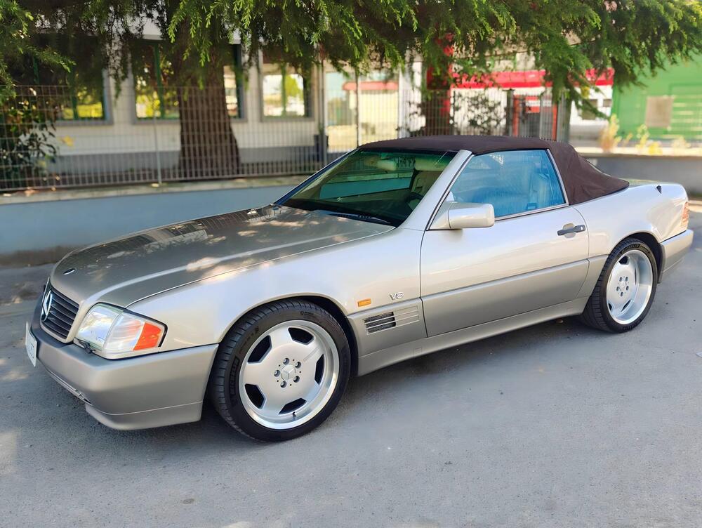 Mercedes-Benz SL 500 d'epoca a Firenze (6)