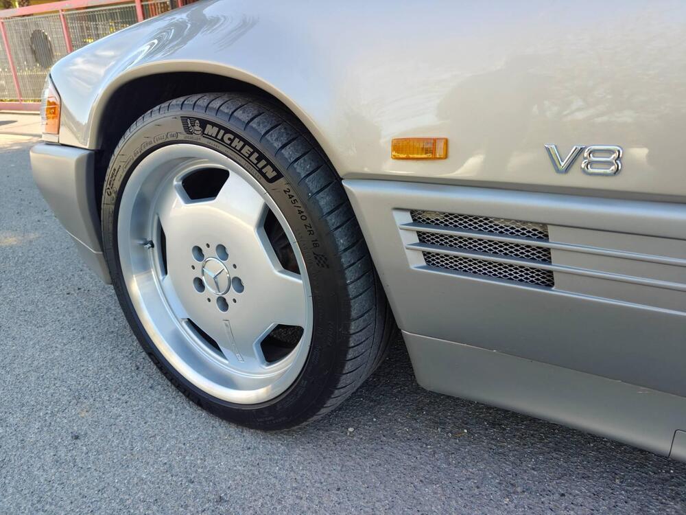 Mercedes-Benz SL 500 d'epoca a Firenze (11)