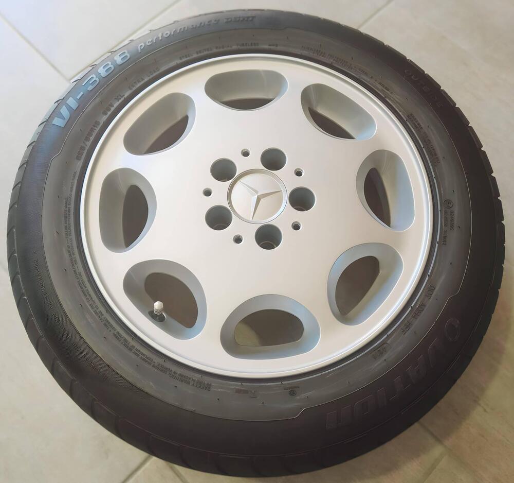 Mercedes-Benz SL 500 d'epoca a Firenze (12)