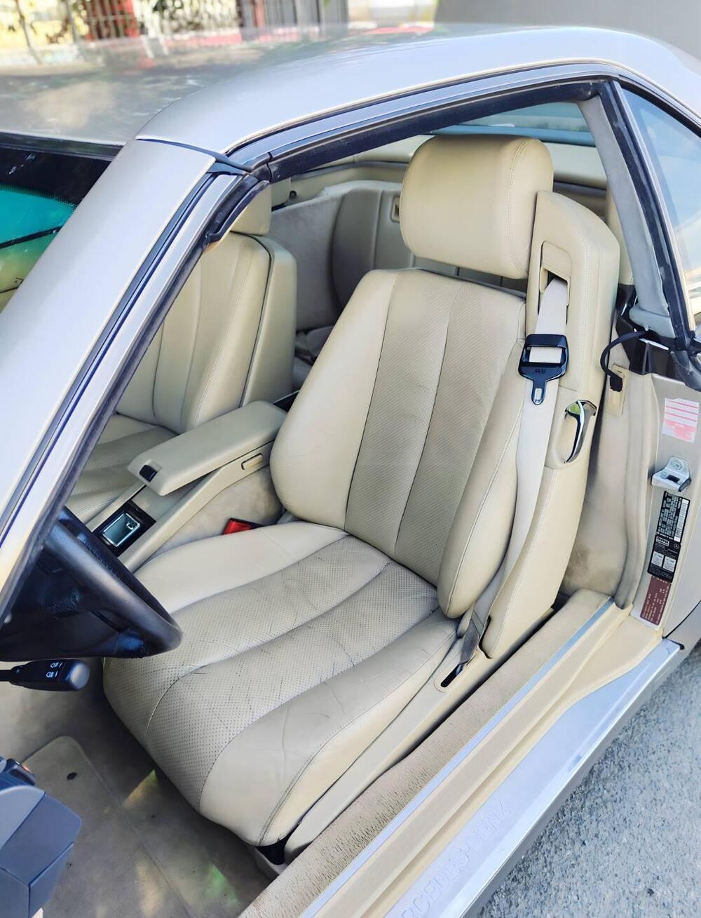 Mercedes-Benz SL 500 d'epoca a Firenze (13)