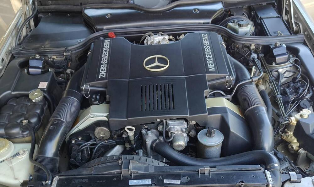 Mercedes-Benz SL 500 d'epoca a Firenze (18)