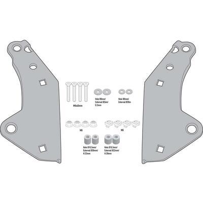 Attacco posteriore Givi Monokey per Honda X-ADV 75