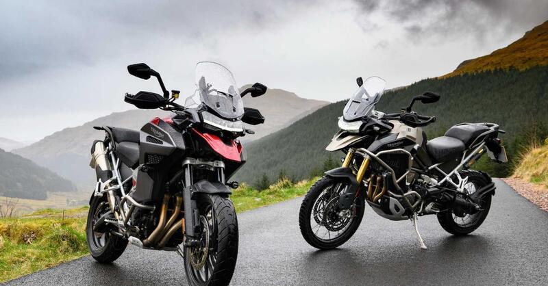Triumph, scattano le offerte di primavera: valigie su Tiger e pacchetti accessori su Speed Triple e Tiger Sport