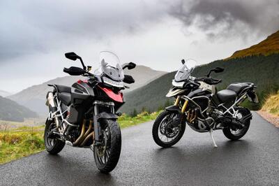 Triumph, scattano le offerte di primavera: valigie su Tiger e pacchetti accessori su Speed Triple e Tiger Sport