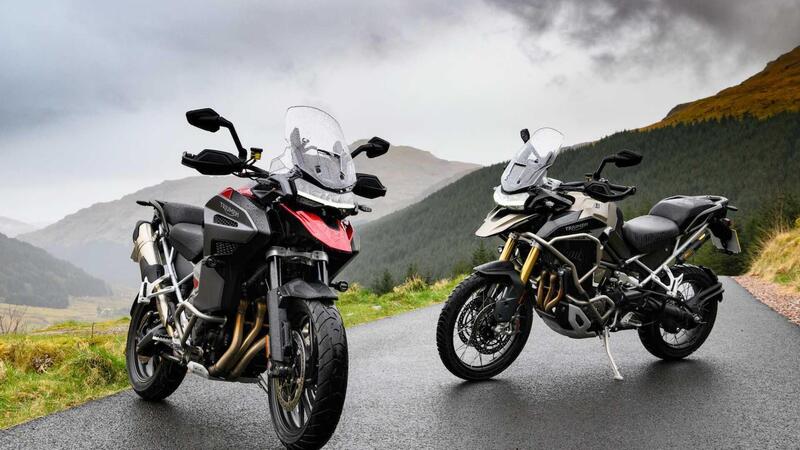 Triumph, scattano le offerte di primavera: valigie su Tiger e pacchetti accessori su Speed Triple e Tiger Sport