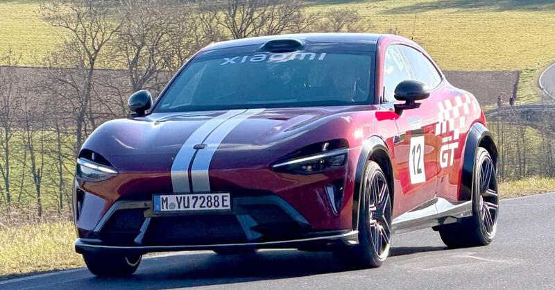 Xiaomi YU7 GT: avvistata in Europa l'elettrica cinese da 1.000 Cv [Foto Spia]